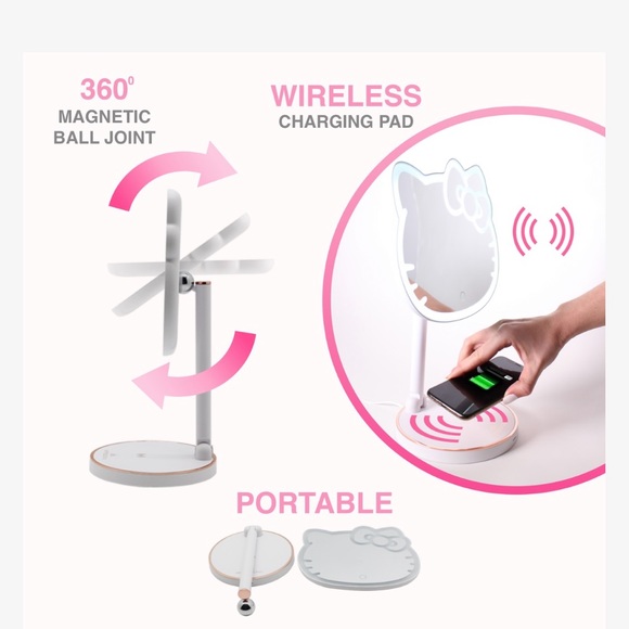 Hello Kitty LED Rechargeable Mirror - Picture 7 of 8